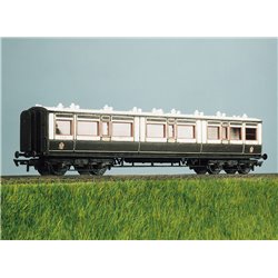 LMS (ex LNWR) Arc Roof Corridor Composite