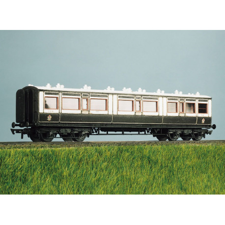 LMS (ex LNWR) Arc Roof Corridor Composite