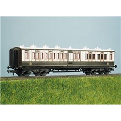 LMS (ex LNWR) Arc Roof Corridor Bk. Composite