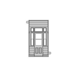 OO/HO 'Grand Junction' 4 Side Door Panels