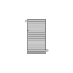 OO/HO 'Grand Junction' 4 x Plain Boarded Panels