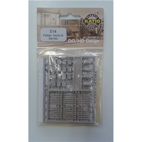 Pack of Assorted Pallets, Sacks & Barrels