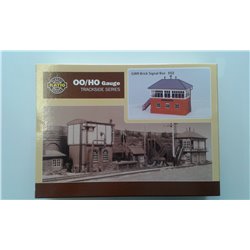 GWR Brick Signal Box Plastic Kit OO Scale