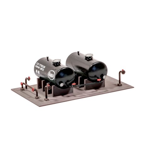 Oil Tanks (2) - Includes pipework