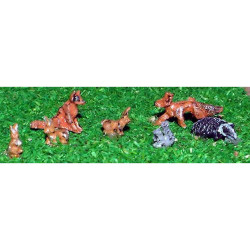 Painted Wild Animals