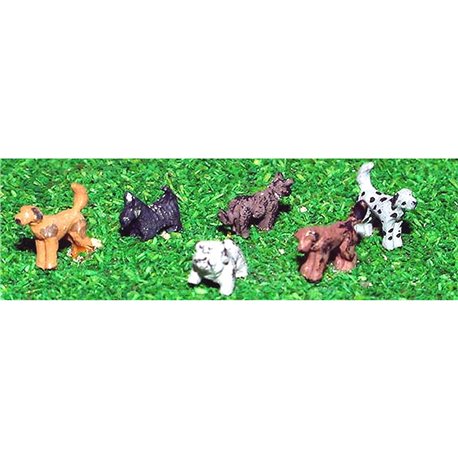 Painted Assorted Dogs