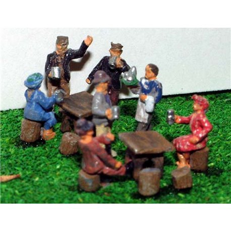 Pub/Cafe Scene - Unpainted