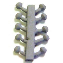 30 x Shell Vents - Unpainted