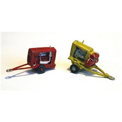Trailer- Air Compressor and Electricity Generator - Unpainted