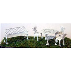 Wrought iron Garden Furniture - Unpainted