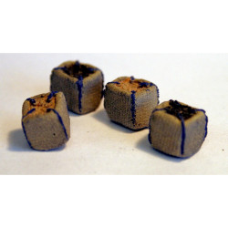 4 x Bulk Building Bags - Unpainted