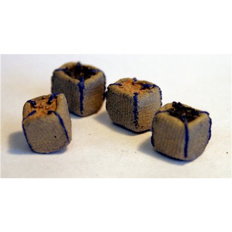 4 x Bulk Building Bags - Unpainted