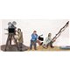 Film Camera and Sound Crew (OO Scale 1/76th) - Unpainted