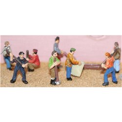 8 Pavers & Fencers - Unpainted