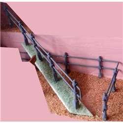 Seaside Ballustrade Posts (OO Scale 1/76th)