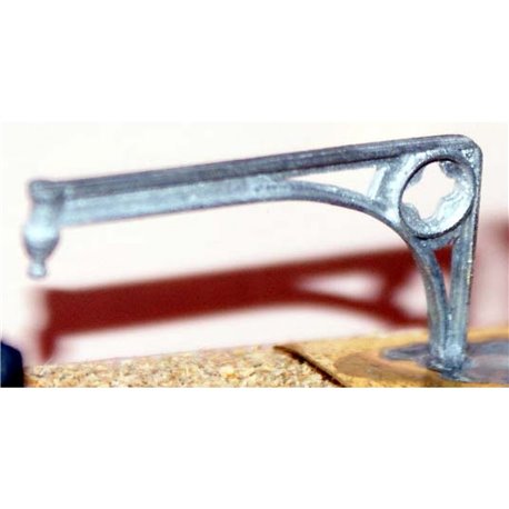8 small canopy roof brackets - Unpainted