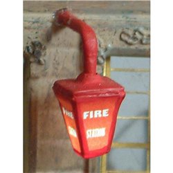 Illuminated 'Fire Station' Wall Light - Unpainted