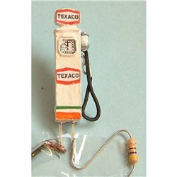 Illuminated Petrol Pumps 'Esso, Texaco, Shell or BP' - Unpainted