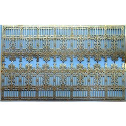 Ornate 'Cast Iron' Fencing (stately Home) - Unpainted