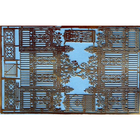 Ornate 'Cast Iron' Gates (for Stately Home) - Unpainted