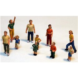 10 Children (modern 1980's) - Unpainted