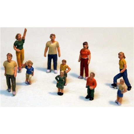 10 Children (modern 1980's) - Unpainted