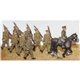 8 soldiers & 1 Mounted Officer (OO Scale 1/76th) - Unpainted