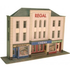 Low relief cinema & shops