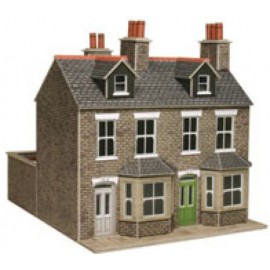 Stone terraced houses