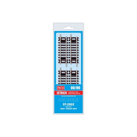 Short Straight, 79mm (3⅛in) long - pack of 4