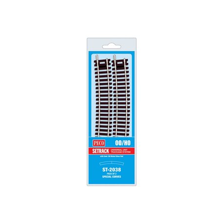 Special Curve (for use with Y turnout ST-247) - pack of 2