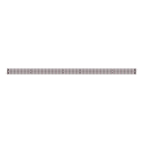Long Straight 670mm (266/16 in) long