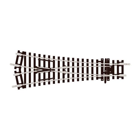 Medium Radius Y Turnout, Insulfrog 