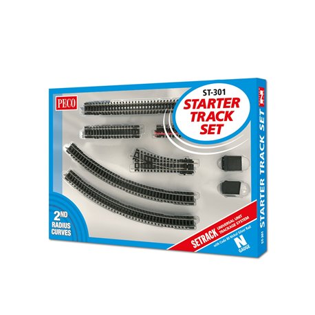 Peco Setrack, NG, Starter Track Set 2nd Radius
