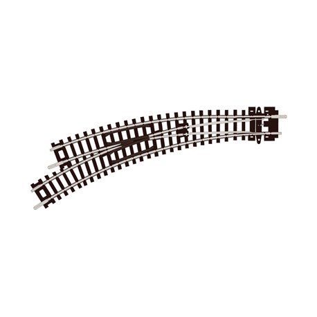 Setrack N Curved Turnout Left Hand