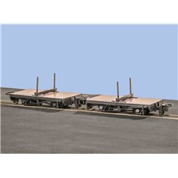 4 Wheel Bolster Wagon (x 2)