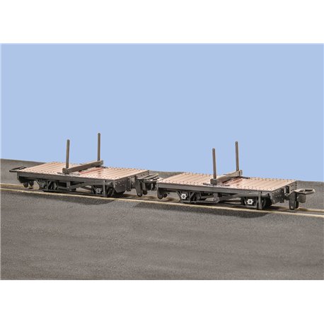 4 Wheel Bolster Wagon (x 2)