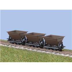 00-9 HUDSON "Rugga" V-Skips Brown (x 3)