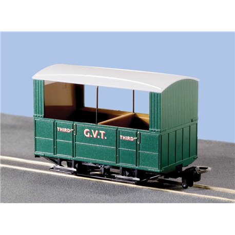 00-9 G.V.T. 4 Wheel Coach, Open Sides