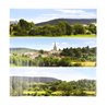 Large Pretty English Town Backscene - 12 x 108 in. (2744 x 304mm)