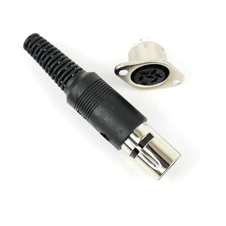 PS6 6-Way Din Plug/Socket