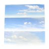 Small Cloudy Sky Backscene - 6 x 54 in. (1372 x 152mm)