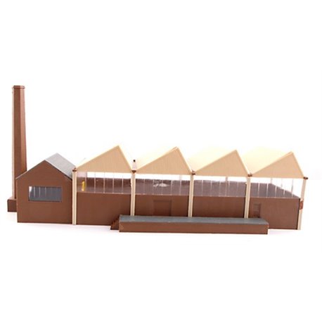 Old Factory with Chimney