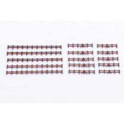 Farm Rail Fencing Brown