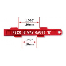 6' way gauge