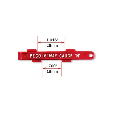 6' way gauge
