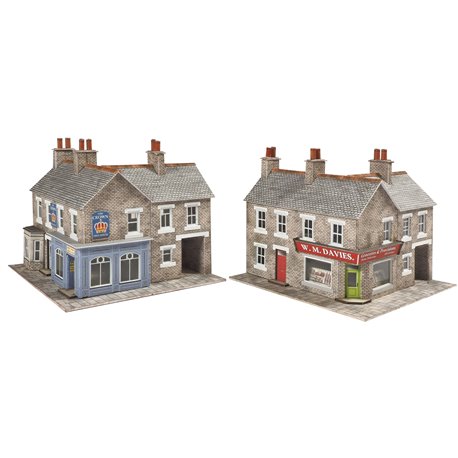 Corner Shop & Pub Card Kit - Stone