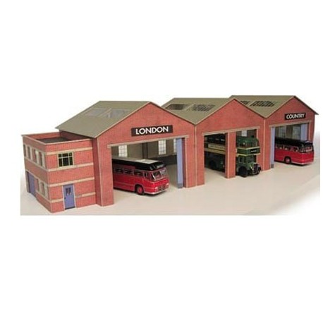 Bus Depot - Card Kit, each bay 70 x 70mm