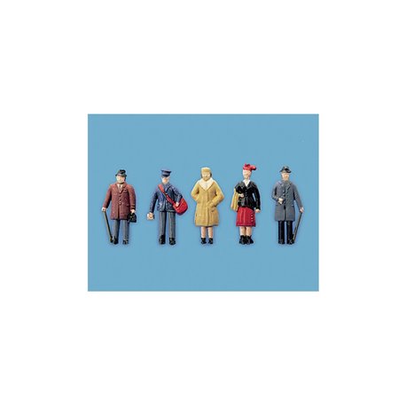 Passengers standing b