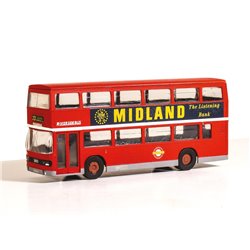 Leyland Olympian Double Decker Bus, London Buses Riverside